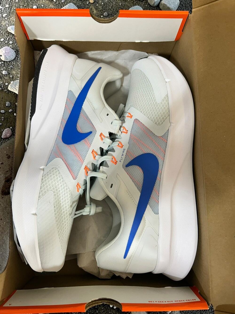 Nike Run Swift 3 Road Running Shoe Off White/Blue Crystal Men's Size US 14 New